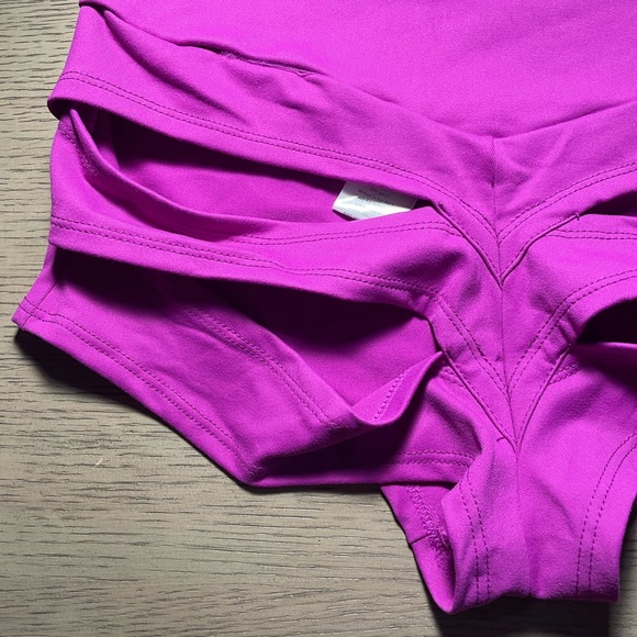 Cut Out Booty Shorts - Picture 9 of 16